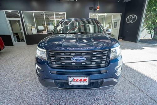 BLUE JEANS METALLIC 2017 Ford Explorer XLT