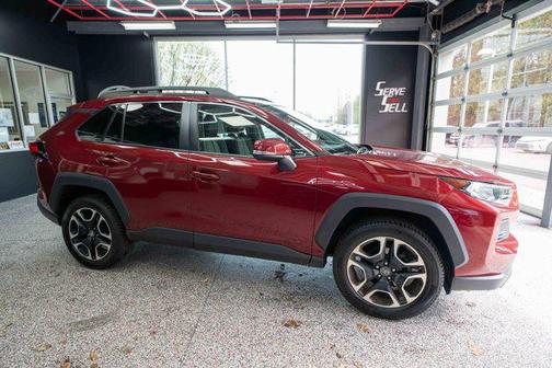 Ruby Flare Pearl 2019 Toyota RAV4 Adventure