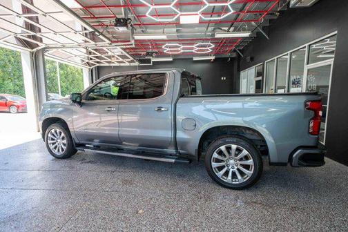 Satin Steel Metallic 2021 Chevrolet Silverado 1500 High Country