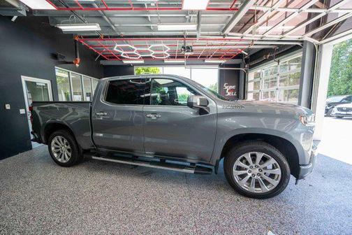 Satin Steel Metallic 2021 Chevrolet Silverado 1500 High Country