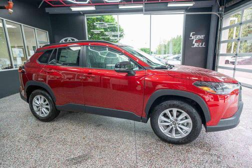 Soul Red Crystal 2026 Toyota Corolla Cross LE