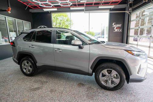 Silver Sky Metallic 2025 Toyota RAV4 XLE