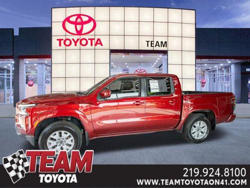 Cardinal Red Metallic Tricoat 2023 Nissan Frontier SV