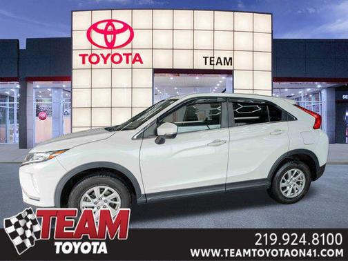 Pearl White 2019 Mitsubishi Eclipse Cross ES