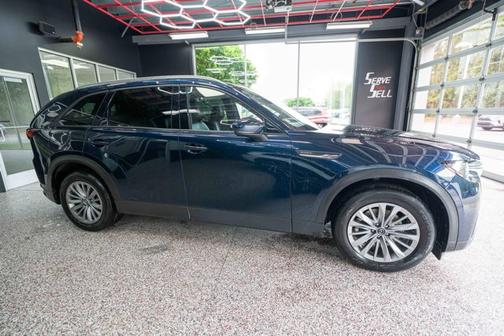 Deep Crystal Blue Mica 2024 Mazda CX-90 PHEV Preferred