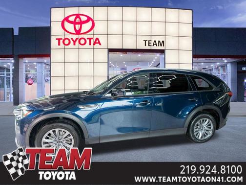 Deep Crystal Blue Mica 2024 Mazda CX-90 PHEV Preferred