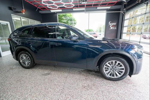 Deep Crystal Blue Mica 2024 Mazda CX-90 PHEV Preferred