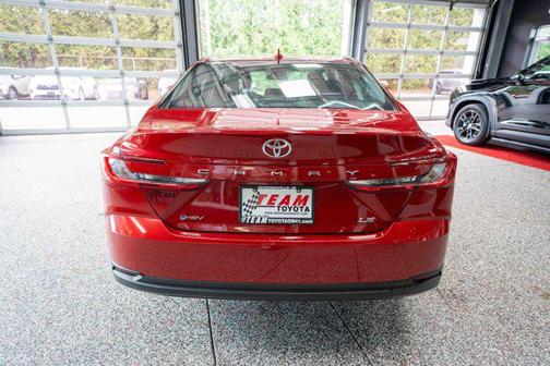Supersonic Red 2025 Toyota Camry LE