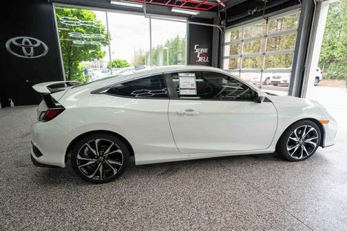 White Orchid Pearl 2017 Honda Civic Si