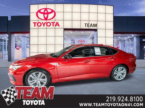 Performance Red Pearl 2021 Acura TLX Technology