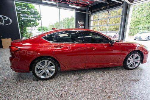 Performance Red Pearl 2021 Acura TLX Technology