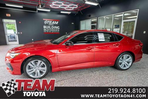 Performance Red Pearl 2021 Acura TLX Technology