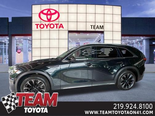 Jet Black Mica 2024 Mazda CX-90 PHEV Premium