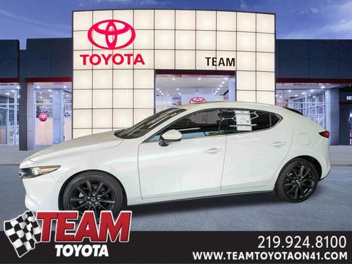 Snowflake White Pearl Mica 2022 Mazda Mazda3 AWD w/Premium Package