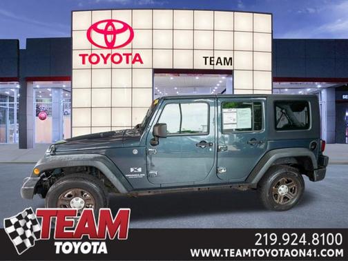 Steel Blue Metallic 2008 Jeep Wrangler Unlimited X