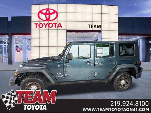 Steel Blue Metallic 2008 Jeep Wrangler Unlimited X