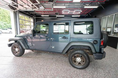 Steel Blue Metallic 2008 Jeep Wrangler Unlimited X