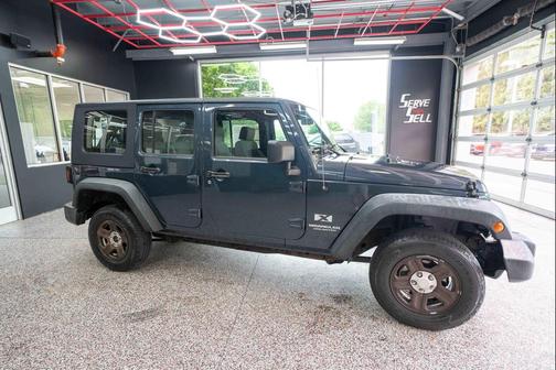 Steel Blue Metallic 2008 Jeep Wrangler Unlimited X