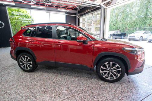 Barcelona Red Metallic 2024 Toyota Corolla Cross XLE