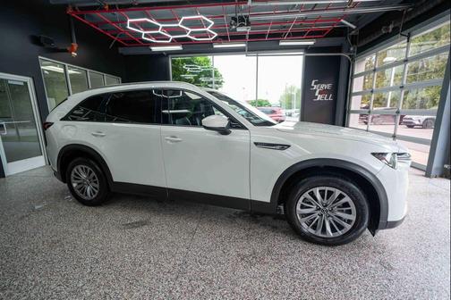 Rhodium White Premium 2024 Mazda CX-90 PHEV Preferred