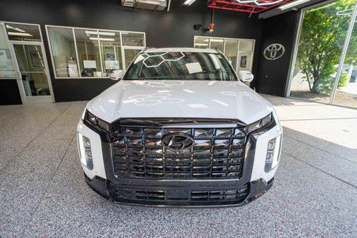 Hyper White 2025 Hyundai PALISADE Calligraphy Night Edition