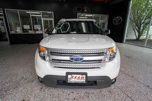 WHITE PLATINUM MET TRI-COAT 2013 Ford Explorer XLT