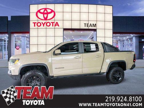 Sand Dune Metallic 2021 Chevrolet Colorado ZR2
