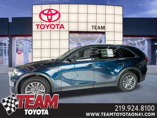 Deep Crystal Blue Mica 2024 Mazda CX-90 PHEV Preferred