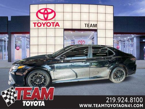 Midnight Black Metallic 2023 Toyota Camry LE