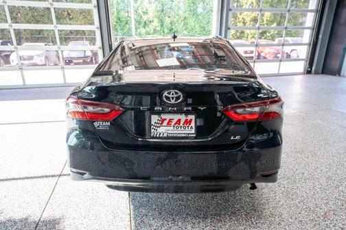 Midnight Black Metallic 2023 Toyota Camry LE