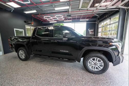 Midnight Black Metallic 2026 Toyota Tundra SR5