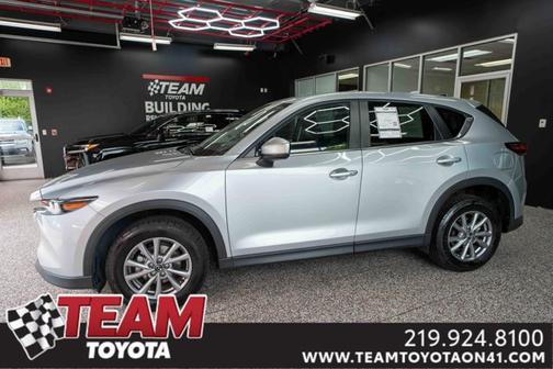 Sonic Silver Metallic 2023 Mazda CX-5 2.5 S Preferred Package