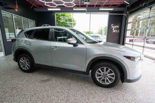 Sonic Silver Metallic 2023 Mazda CX-5 2.5 S Preferred Package