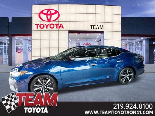 Deep Blue Pearl 2022 Nissan Maxima SV Xtronic CVT