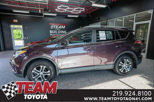 Black Currant Metallic 2017 Toyota RAV4 LE