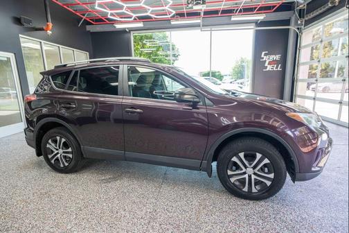 Black Currant Metallic 2017 Toyota RAV4 LE