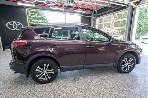 Black Currant Metallic 2017 Toyota RAV4 LE