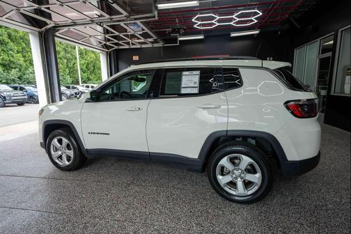 White Clearcoat 2021 Jeep Compass Latitude