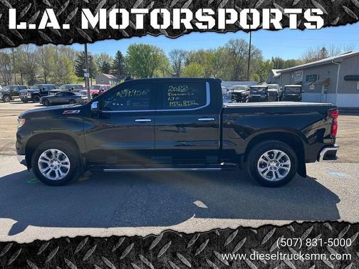 Black 2022 Chevrolet Silverado 1500 LTZ