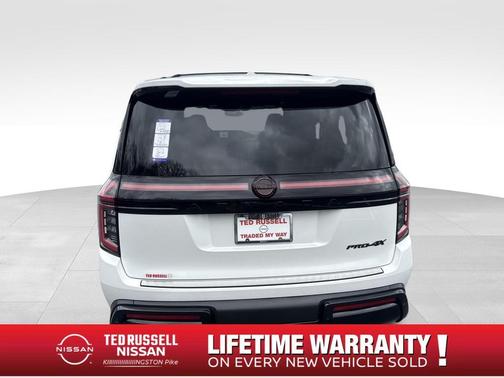 Aspen White 2026 Nissan Armada PRO-4X