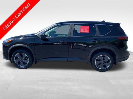 Black 2025 Nissan Rogue SV