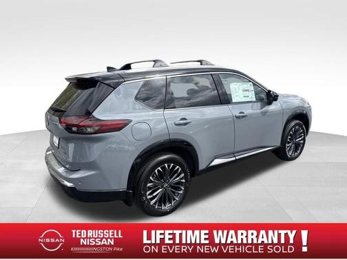 Boulder Gray Metallic 2026 Nissan Rogue Platinum