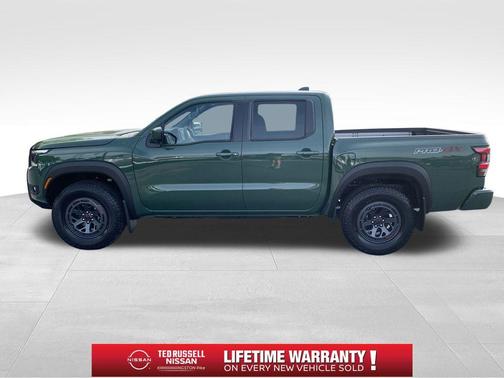 Green 2026 Nissan Frontier PRO-4X