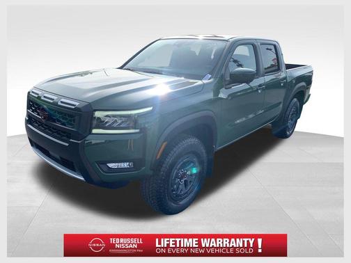 Green 2026 Nissan Frontier PRO-4X
