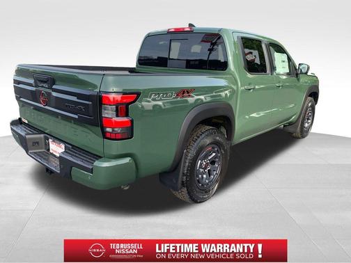 Green 2026 Nissan Frontier PRO-4X