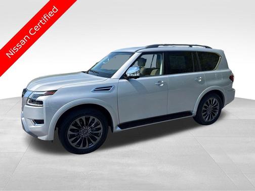 Brilliant Silver Metallic 2024 Nissan Armada Platinum