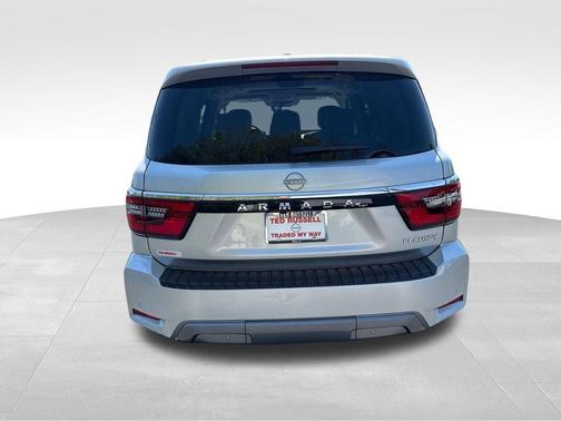 Brilliant Silver Metallic 2024 Nissan Armada Platinum