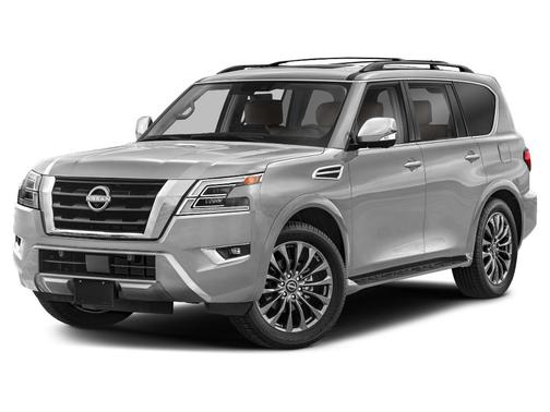 Brilliant Silver Metallic 2024 Nissan Armada Platinum