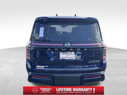Deep Ocean Blue 2026 Nissan Armada Platinum Reserve