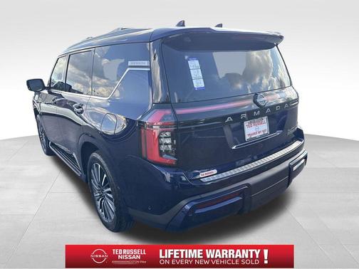 Deep Ocean Blue 2026 Nissan Armada Platinum Reserve